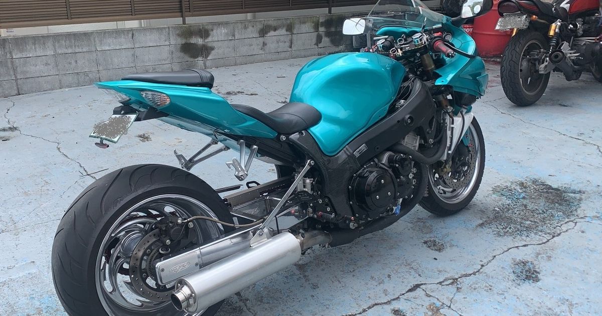 ハヤブサ GSX1300R ロンスイ 車検